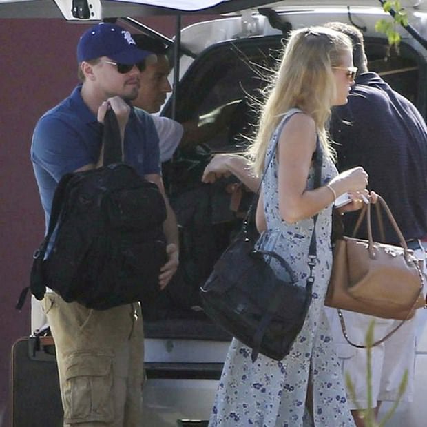 Leonardo DiCaprio yüzünü göstermemek için şekilden şekile girdi