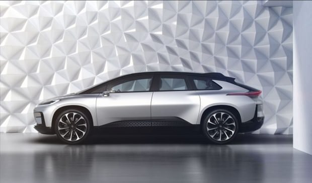 Dünyanın en hızlı elektrikli otomobili Faraday Future FF91