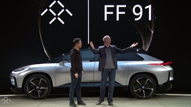 Dünyanın en hızlı elektrikli otomobili Faraday Future FF91