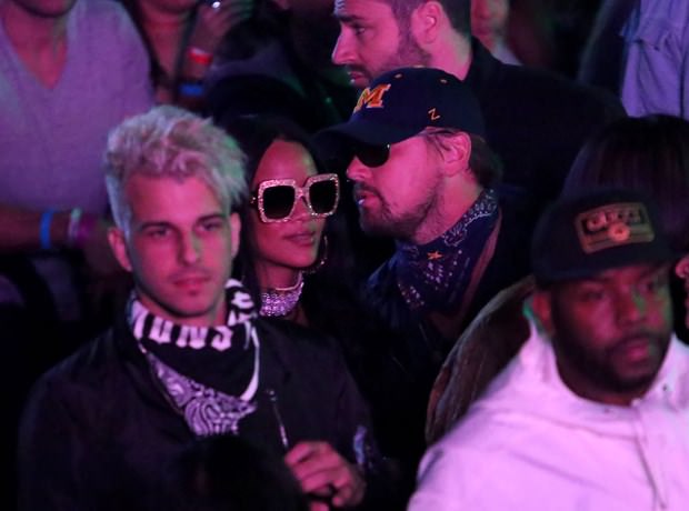 Leonardo DiCaprio yüzünü göstermemek için şekilden şekile girdi