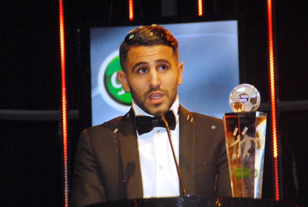 2016'nın Afrikalı futbolcusu Mahrez