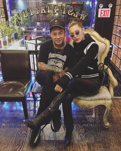 Bella Hadid'in yeni dövmeleri