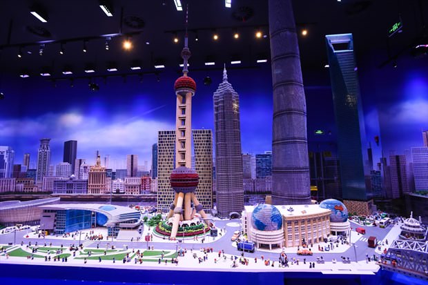 Şangay'da Lego sergisi açıldı