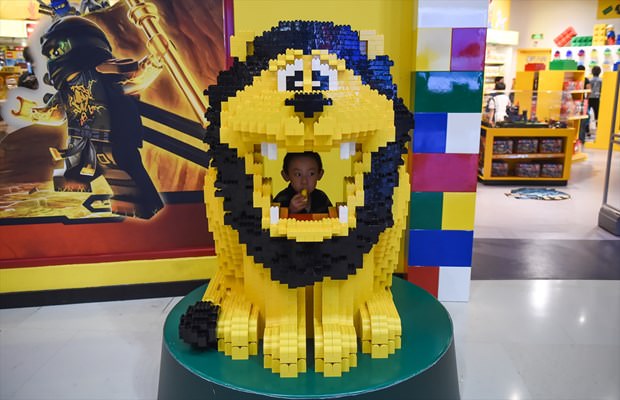 Şangay'da Lego sergisi açıldı