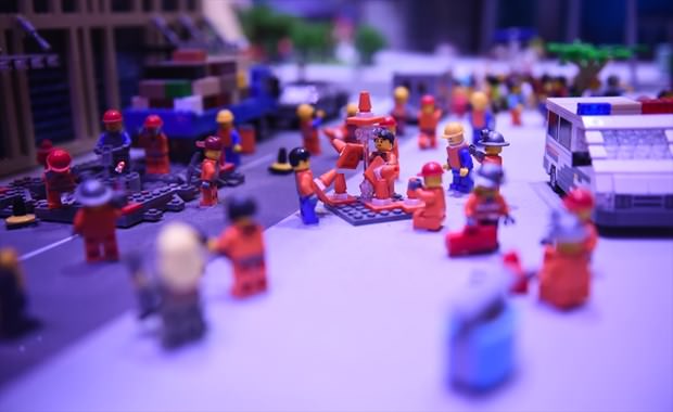Şangay'da Lego sergisi açıldı