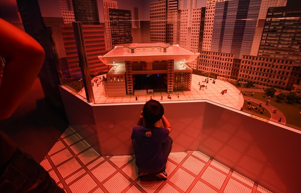 Şangay'da Lego sergisi açıldı