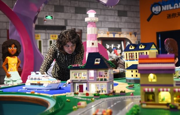 Şangay'da Lego sergisi açıldı