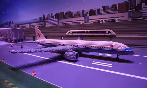 Şangay'da Lego sergisi açıldı