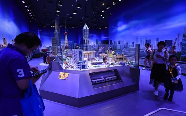 Şangay'da Lego sergisi açıldı