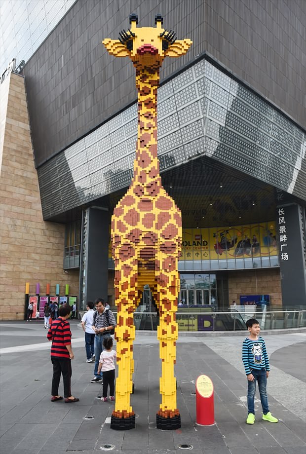 Şangay'da Lego sergisi açıldı