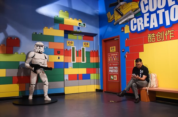 Şangay'da Lego sergisi açıldı