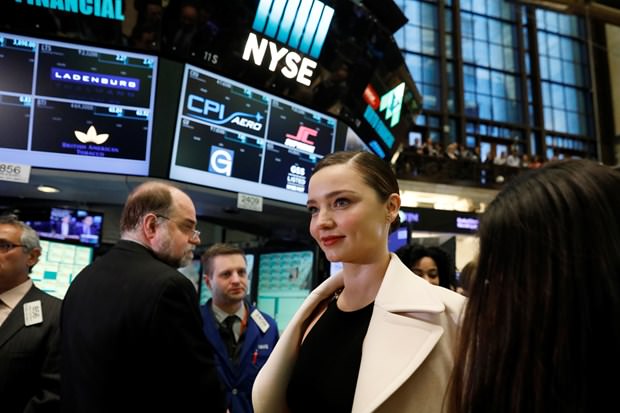 Snapchat halka arz edildi, kutlamayı Miranda Kerr yaptı!