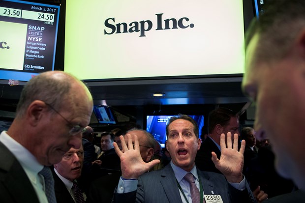 Snapchat halka arz edildi, kutlamayı Miranda Kerr yaptı!