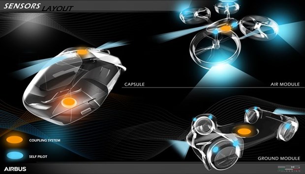 Airbus'ın 'uçan arabası' görücüye çıktı