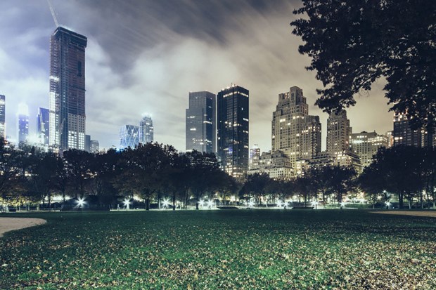 Sanatçı gözüyle New York sokaklarının bomboş hali