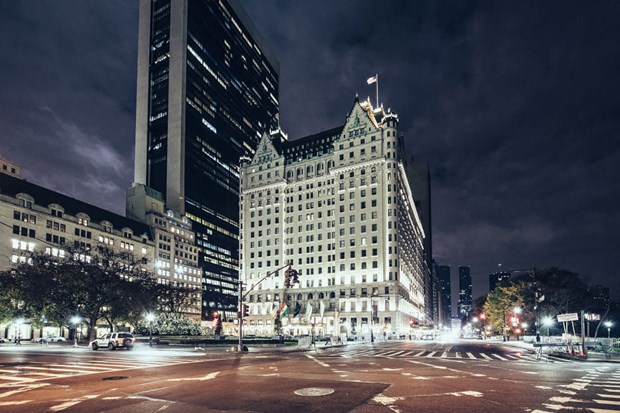 Sanatçı gözüyle New York sokaklarının bomboş hali