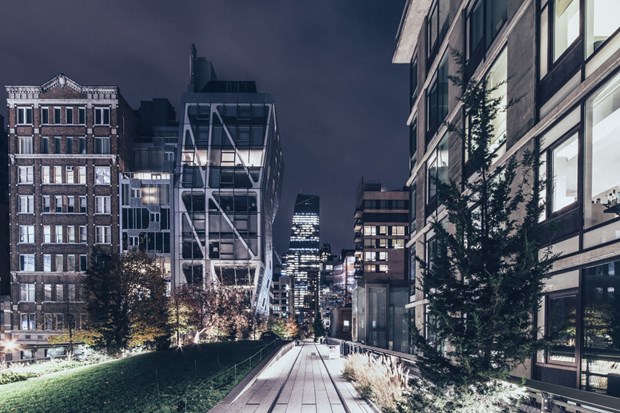 Sanatçı gözüyle New York sokaklarının bomboş hali