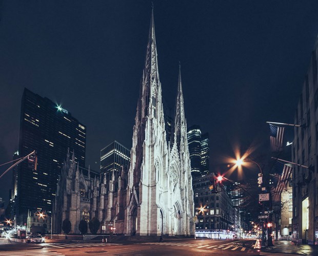 Sanatçı gözüyle New York sokaklarının bomboş hali