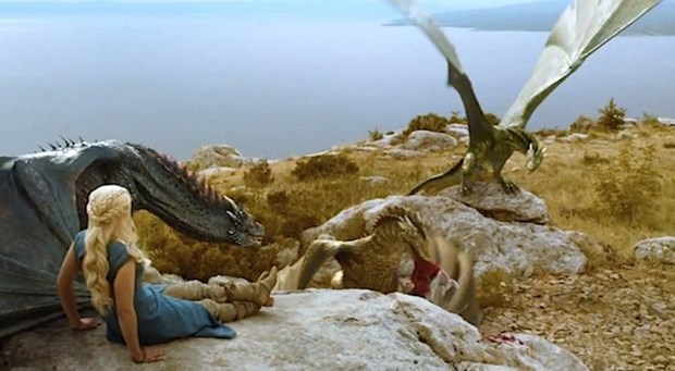 Game of Thrones’ta ejderhalar büyüyor