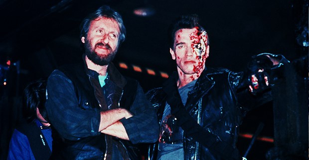 James Cameron & Arnold Schwarzenegger
