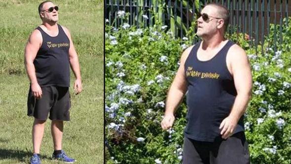Russell Crowe şaşırttı!