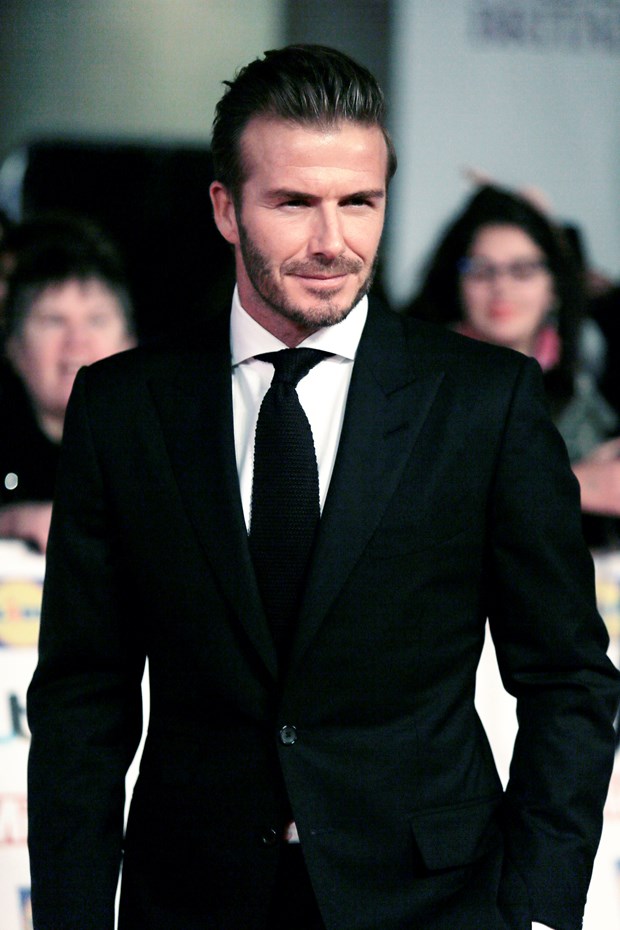 David beckham tanınmaz halde