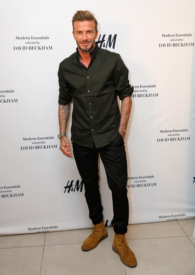 David beckham tanınmaz halde