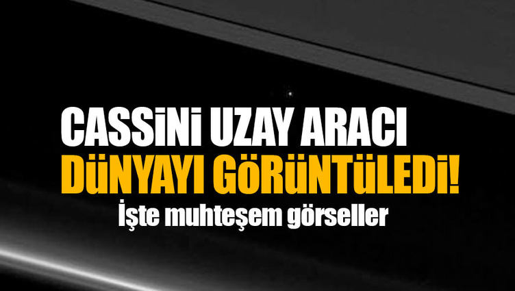 Cassini Uzay Aracı dünyayı görüntüledi! - Google Cassini Uzay Aracını Doodle yaptı
