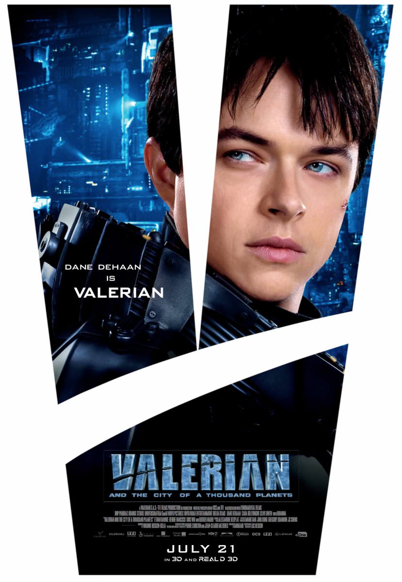 Valerian'ın karakter afişleri çıktı