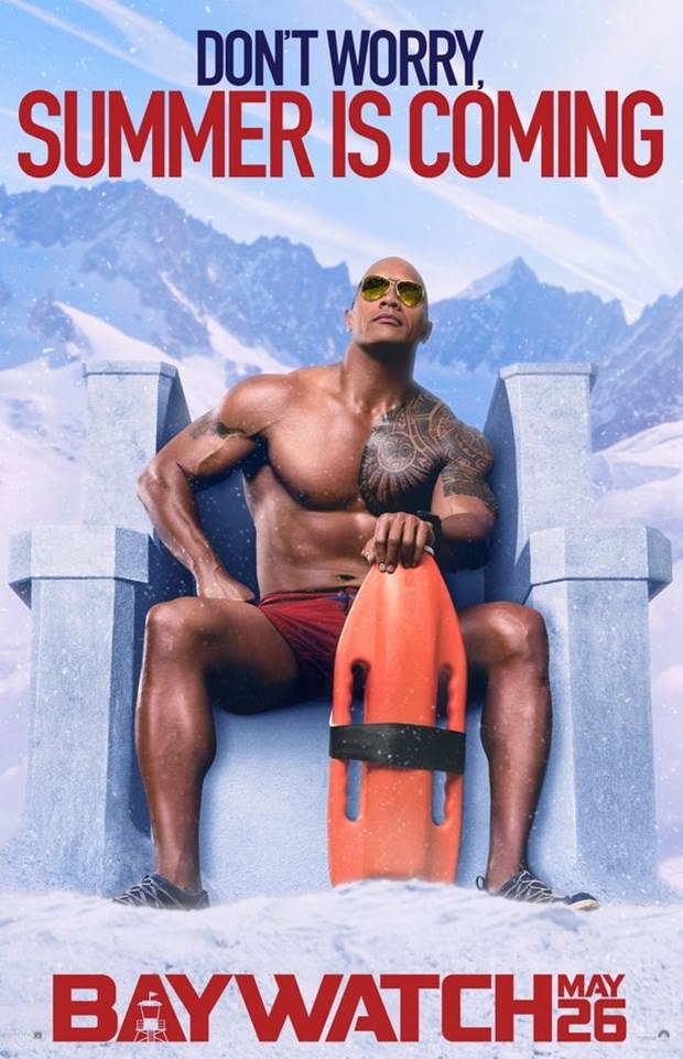 Baywatch filminin afişleri çıktı