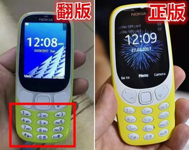 Yeni Nokia 3310 satışa sunulmadan sahtesini yaptılar