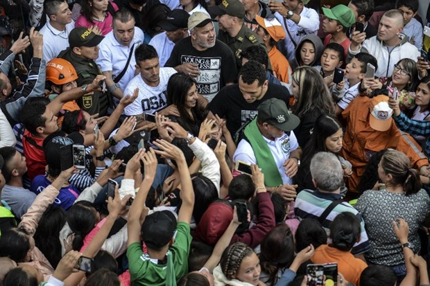 Chapecoense'den duygusal ziyaret