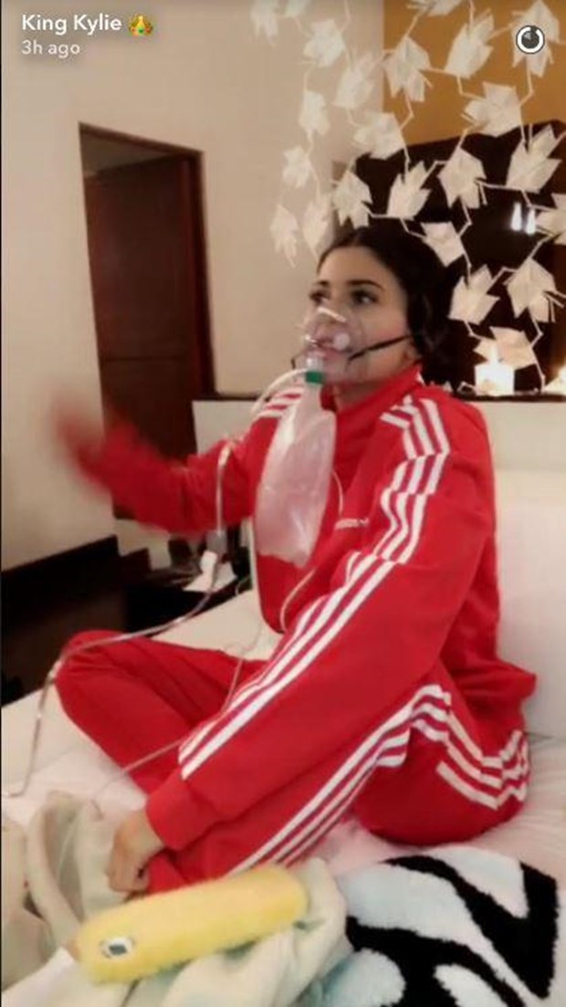 Kylie Jenner hastanede