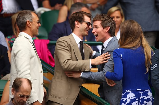 2017 Wimbledon Tenis Turnuvası final maçında ünlüler geçidi