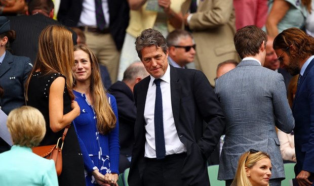 2017 Wimbledon Tenis Turnuvası final maçında ünlüler geçidi