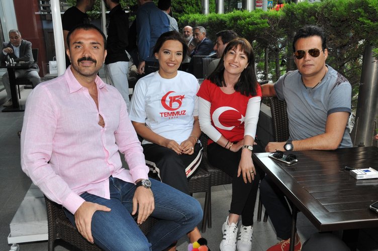 ‘Tankın önüne yatan kardeşe, çatıdan jete atlayan gençlere selam olsun’