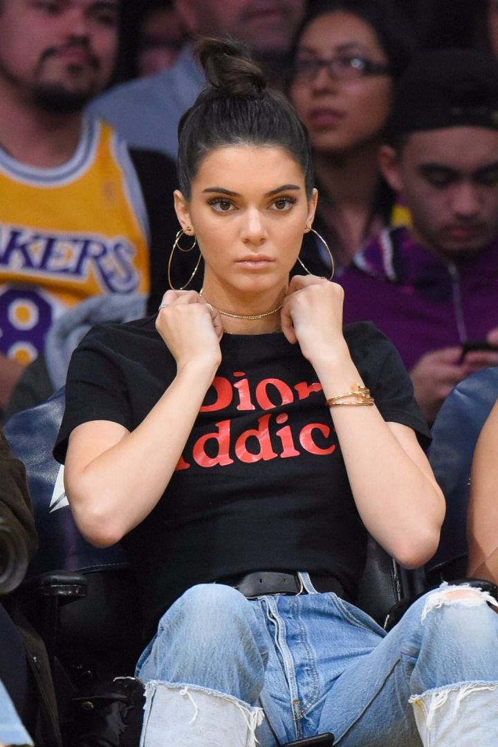 Kendall Jenner'ın stili dikkat çekti