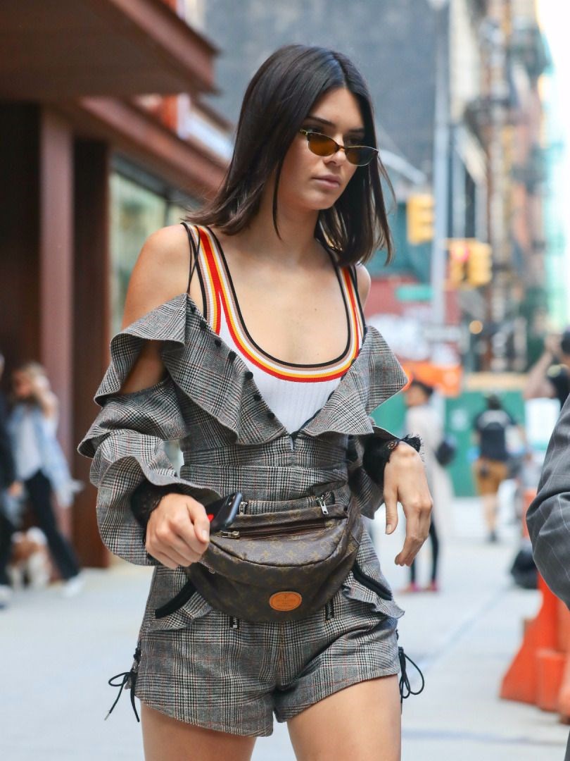 Kendall Jenner'ın stili dikkat çekti