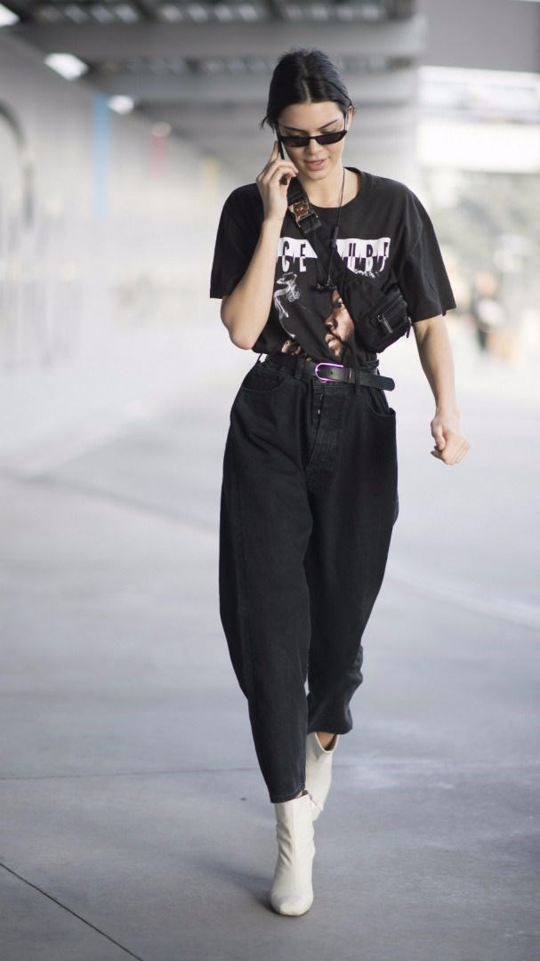 Kendall Jenner'ın stili dikkat çekti