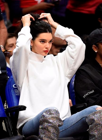 Kendall Jenner'ın stili dikkat çekti