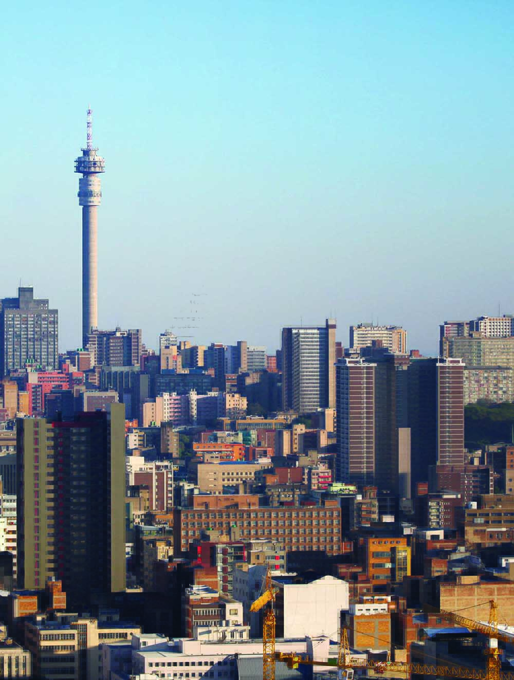 Daima canlı daima hareketli Johannesburg