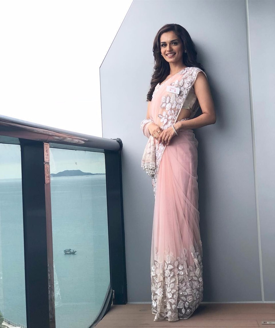 Dünya güzeli Manushi Chhillar'ın doğal halleri