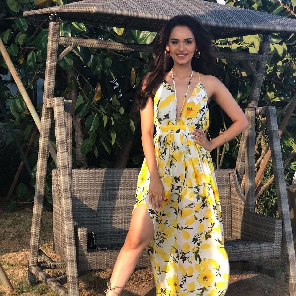 Dünya güzeli Manushi Chhillar'ın doğal halleri