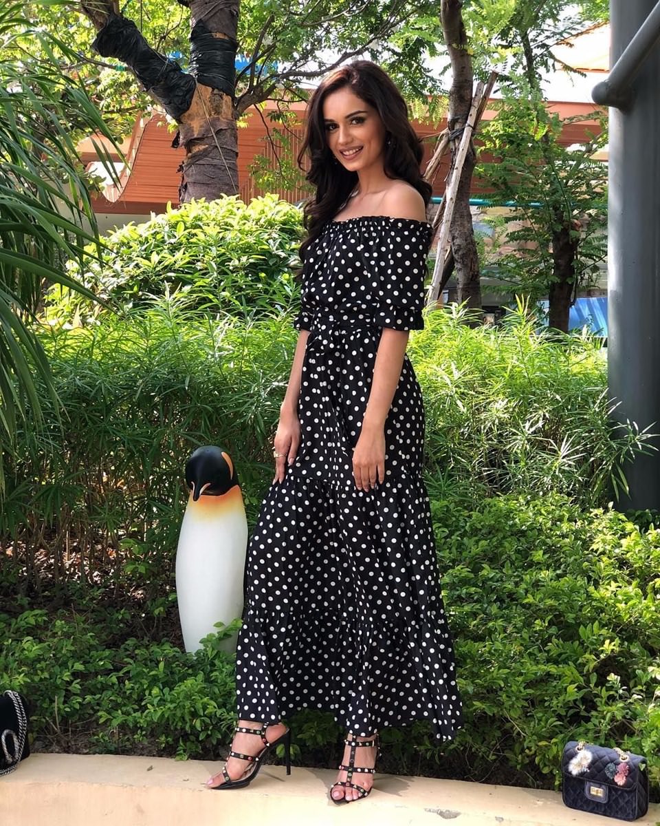 Dünya güzeli Manushi Chhillar'ın doğal halleri