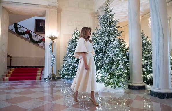 Melania Trump yılbaşı hazırlıklarına başladı