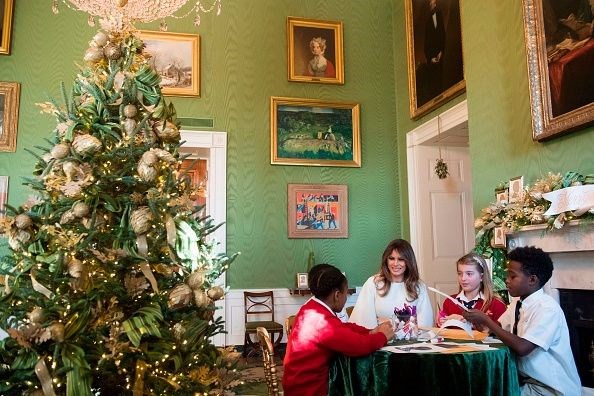 Melania Trump yılbaşı hazırlıklarına başladı