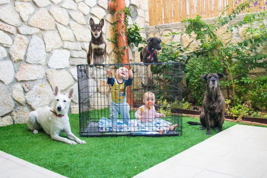 İkiz babasından yaratıcı fotoğraf projesi