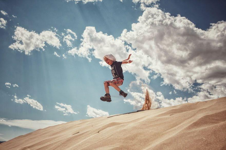 Motosiklet ile ailecek dünya turu