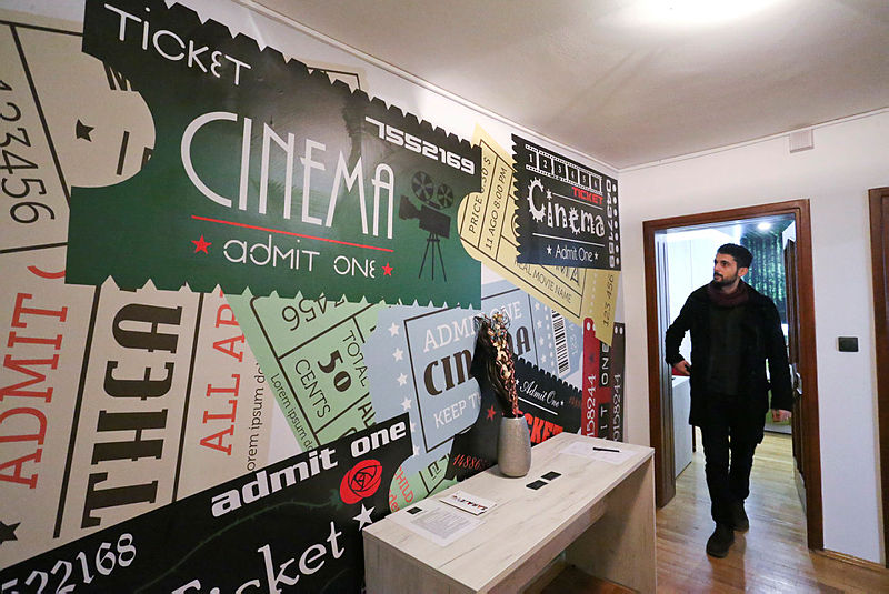 Oscar kazanan fimlerin "içinde" uyuyorlar