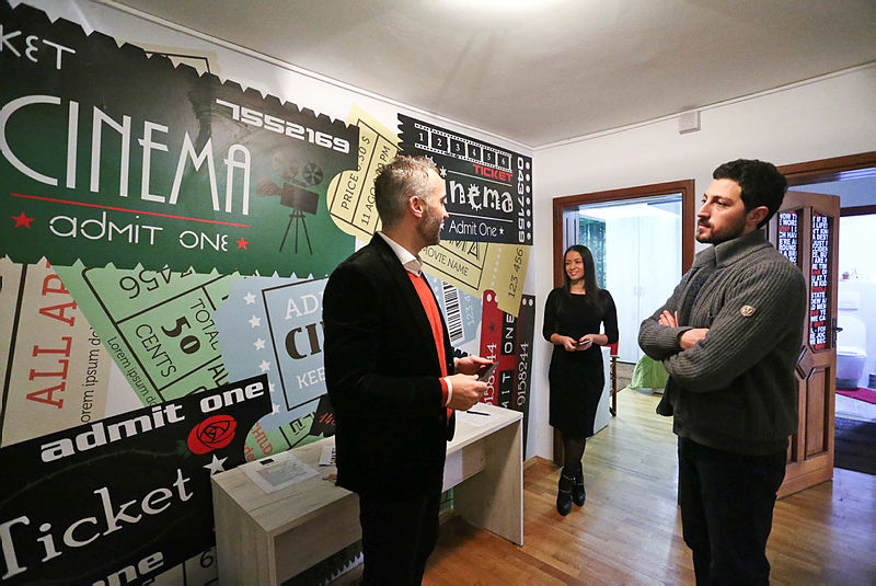 Oscar kazanan fimlerin "içinde" uyuyorlar